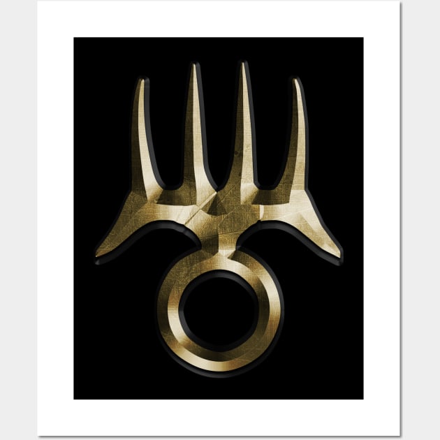 Vecna Symbol Wall Art by huckblade